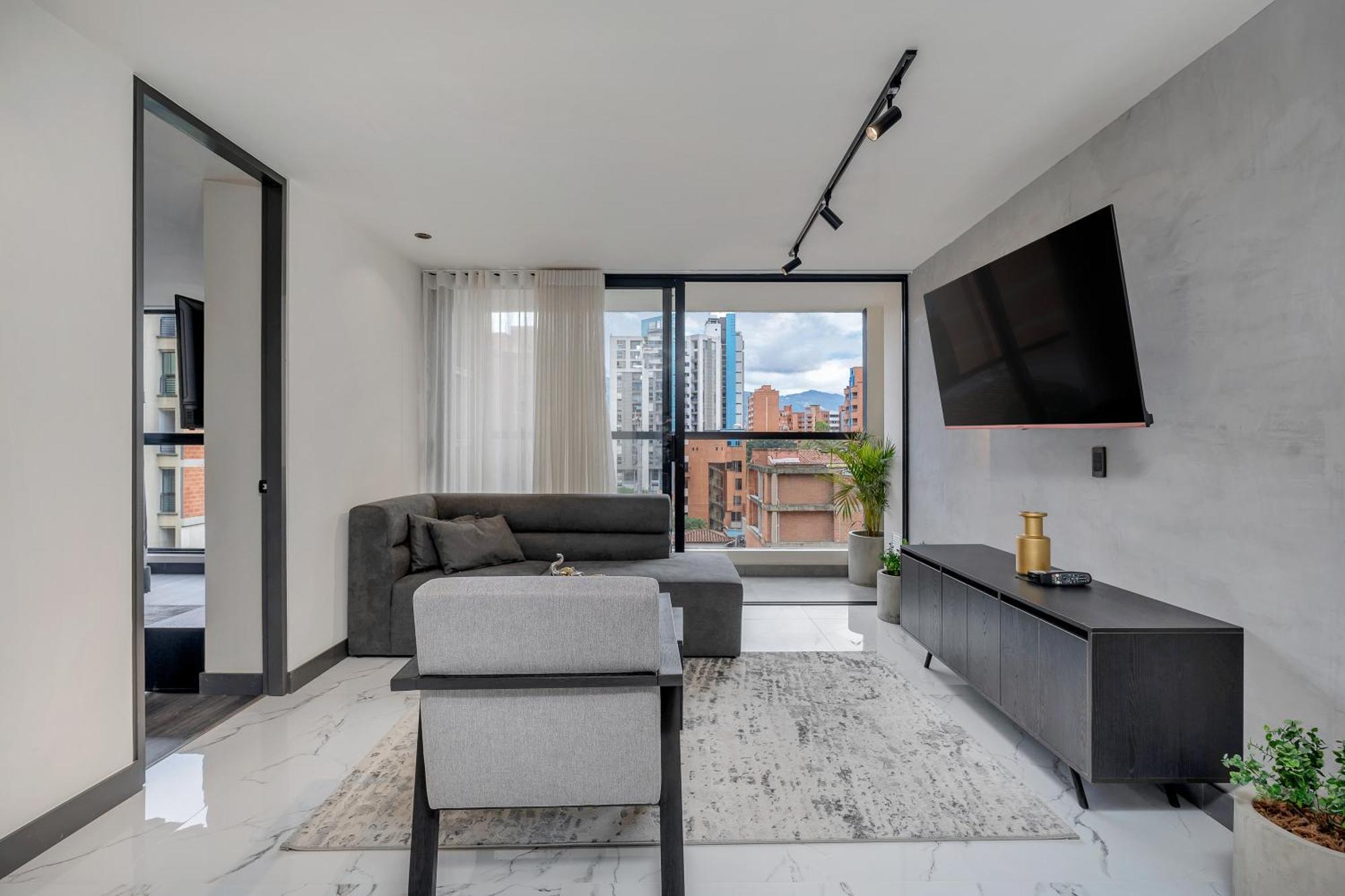 Apartamentos Housy Laureles メデジン エクステリア 写真