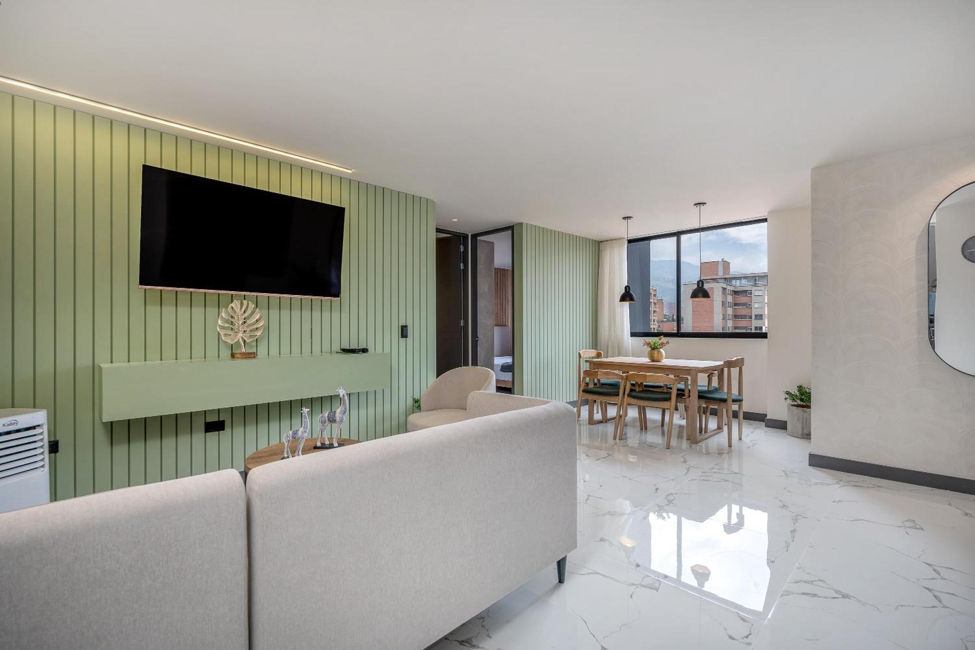 Apartamentos Housy Laureles メデジン エクステリア 写真